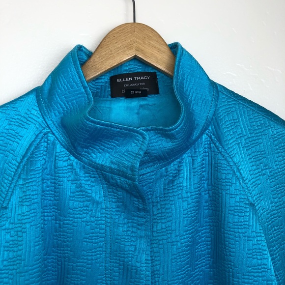 Ellen Tracy x Bloomingdales Vintage Coat Jacket 8 - Picture 5 of 16